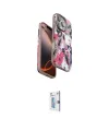 ieg™ iPhone 16 Pro Kılıf Siluet Doku - Siyah Bilvis 0.18mm Plus Cam Ekran Koruyucu