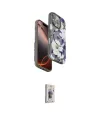 ieg™ iPhone 16 Pro Kılıf Siluet Doku - Siyah Bilvis 3D Cam Ekran Koruyucu
