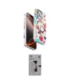 ieg™ iPhone 16 Pro Kılıf Siluet Doku - Siyah Bilvis 3D Mat Cam Ekran Koruyucu