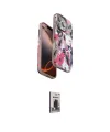 ieg™ iPhone 16 Pro Kılıf Siluet Doku - Siyah Bilvis Hayalet Cam Ekran Koruyucu