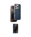 ieg™ iPhone 16 Pro Kılıf Siluet Form Serisi - Siyah 3D Antistatik Hayalet Cam Ekran Koruyucu