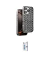ieg™ iPhone 16 Pro Kılıf Siluet Form Serisi - Siyah Bilvis 0.18mm Plus Cam Ekran Koruyucu