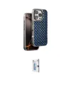 ieg™ iPhone 16 Pro Kılıf Siluet Form Serisi - Siyah Bilvis 0.18mm Plus Cam Ekran Koruyucu