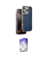 ieg™ iPhone 16 Pro Kılıf Siluet Form Serisi - Siyah Bilvis 5in1 3D Magic Cam Ekran Koruyucu