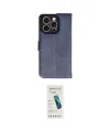 ieg™ iPhone 16 Pro Kılıf Siluet Işık Serisi - Şeffaf Pasifik Cam Ekran Koruyucu