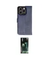 ieg™ iPhone 16 Pro Kılıf Siluet Işık Serisi - Siyah 360 Mat Full Body Arka Koruyucu