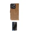 ieg™ iPhone 16 Pro Kılıf Siluet Işık Serisi - Siyah 3D Antistatik Hayalet Cam Ekran Koruyucu