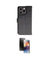 ieg™ iPhone 16 Pro Kılıf Siluet Işık Serisi - Siyah 3D Antistatik Mat Seramik Nano Ekran Koruyucu