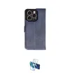 ieg™ iPhone 16 Pro Kılıf Siluet Işık Serisi - Siyah 3D Antistatik Seramik Nano Ekran Koruyucu