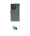 ieg™ iPhone 16 Pro Kılıf Siluet Işık Serisi - Siyah 3D Antistatik Seramik Nano Ekran Koruyucu