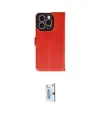 ieg™ iPhone 16 Pro Kılıf Siluet Işık Serisi - Siyah Bilvis 0.18mm Plus Cam Ekran Koruyucu