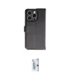 ieg™ iPhone 16 Pro Kılıf Siluet Işık Serisi - Siyah Bilvis 0.18mm Plus Cam Ekran Koruyucu