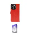 ieg™ iPhone 16 Pro Kılıf Siluet Işık Serisi - Siyah Bilvis 5in1 3D Magic Cam Ekran Koruyucu