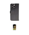 ieg™ iPhone 16 Pro Kılıf Siluet Işık Serisi - Siyah Buffer Cam Ekran Koruyucu