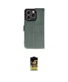 ieg™ iPhone 16 Pro Kılıf Siluet Işık Serisi - Siyah Buffer Cam Ekran Koruyucu
