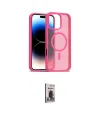ieg™ iPhone 16 Pro Kılıf Siluet Minimal Prime - Siyah Bilvis Hayalet Cam Ekran Koruyucu