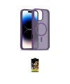 ieg™ iPhone 16 Pro Kılıf Siluet Minimal Prime - Siyah Buffer Cam Ekran Koruyucu
