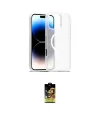 ieg™ iPhone 16 Pro Kılıf Siluet Minimal Prime - Siyah Buffer Cam Ekran Koruyucu