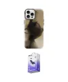ieg™ iPhone 16 Pro Kılıf Ufuk Doku Prime - Siyah Bilvis 5in1 5D Magic Hayalet Cam Ekran Koruyucu