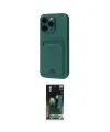 ieg™ iPhone 16 Pro Kılıf Vadi Çizgi Prime - Siyah 360 Mat Full Body Arka Koruyucu