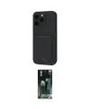 ieg™ iPhone 16 Pro Kılıf Vadi Çizgi Prime - Siyah 360 Mat Full Body Arka Koruyucu