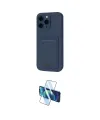 ieg™ iPhone 16 Pro Kılıf Vadi Çizgi Prime - Siyah 3D Antistatik Cam Ekran Koruyucu