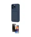 ieg™ iPhone 16 Pro Kılıf Vadi Çizgi Prime - Siyah 3D Antistatik Mat Seramik Nano Ekran Koruyucu