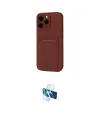ieg™ iPhone 16 Pro Kılıf Vadi Çizgi Prime - Siyah 3D Antistatik Seramik Nano Ekran Koruyucu