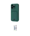 ieg™ iPhone 16 Pro Kılıf Vadi Çizgi Prime - Siyah Bilvis 0.18mm Plus Cam Ekran Koruyucu