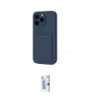 ieg™ iPhone 16 Pro Kılıf Vadi Çizgi Prime - Siyah Bilvis 0.18mm Plus Cam Ekran Koruyucu