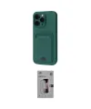 ieg™ iPhone 16 Pro Kılıf Vadi Çizgi Prime - Siyah Bilvis 3D Mat Cam Ekran Koruyucu