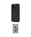 ieg™ iPhone 16 Pro Kılıf Vadi Çizgi Prime - Siyah Bilvis 3D Mat Cam Ekran Koruyucu