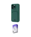 ieg™ iPhone 16 Pro Kılıf Vadi Çizgi Prime - Siyah Bilvis 5in1 3D Magic Cam Ekran Koruyucu