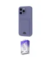 ieg™ iPhone 16 Pro Kılıf Vadi Çizgi Prime - Siyah Bilvis 5in1 3D Magic Cam Ekran Koruyucu