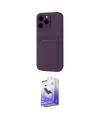 ieg™ iPhone 16 Pro Kılıf Vadi Çizgi Prime - Siyah Bilvis 5in1 5D Magic Hayalet Cam Ekran Koruyucu