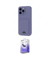 ieg™ iPhone 16 Pro Kılıf Vadi Çizgi Prime - Siyah Bilvis 5in1 5D Magic Hayalet Cam Ekran Koruyucu