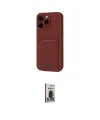 ieg™ iPhone 16 Pro Kılıf Vadi Çizgi Prime - Siyah Bilvis Hayalet Cam Ekran Koruyucu