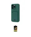 ieg™ iPhone 16 Pro Kılıf Vadi Çizgi Prime - Siyah Buffer Cam Ekran Koruyucu