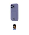 ieg™ iPhone 16 Pro Kılıf Vadi Çizgi Prime - Siyah Buffer Hayalet Cam Ekran Koruyucu