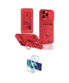 ieg™ iPhone 16 Pro Kılıf Vadi Form Prime - Siyah 3D Antistatik Cam Ekran Koruyucu