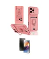 ieg™ iPhone 16 Pro Kılıf Vadi Form Prime - Siyah 3D Antistatik Mat Seramik Nano Ekran Koruyucu