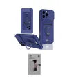 ieg™ iPhone 16 Pro Kılıf Vadi Form Prime - Siyah Bilvis 3D Mat Cam Ekran Koruyucu