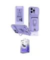 ieg™ iPhone 16 Pro Kılıf Vadi Form Prime - Siyah Bilvis 5in1 5D Magic Hayalet Cam Ekran Koruyucu