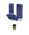 ieg™ iPhone 16 Pro Kılıf Vadi Form Prime - Siyah Buffer Cam Ekran Koruyucu