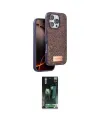 ieg™ iPhone 16 Pro Kılıf Vadi Klasik Serisi - Siyah 360 Mat Full Body Arka Koruyucu