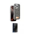 ieg™ iPhone 16 Pro Kılıf Vadi Klasik Serisi - Siyah 3D Antistatik Hayalet Cam Ekran Koruyucu
