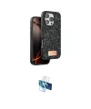ieg™ iPhone 16 Pro Kılıf Vadi Klasik Serisi - Siyah 3D Antistatik Seramik Nano Ekran Koruyucu