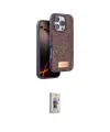 ieg™ iPhone 16 Pro Kılıf Vadi Klasik Serisi - Siyah Bilvis 3D Cam Ekran Koruyucu