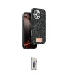 ieg™ iPhone 16 Pro Kılıf Vadi Klasik Serisi - Siyah Bilvis 3D Cam Ekran Koruyucu