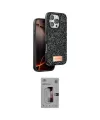 ieg™ iPhone 16 Pro Kılıf Vadi Klasik Serisi - Siyah Bilvis 3D Mat Cam Ekran Koruyucu